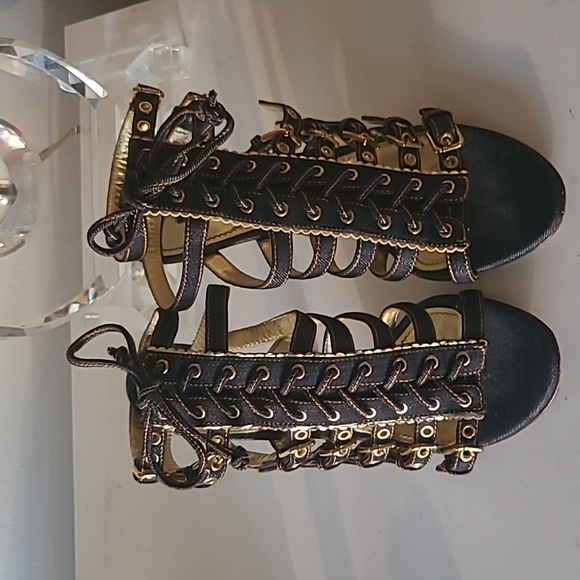 DOLCE & GABBANA Denim Sandals - Picture 7 of 17
